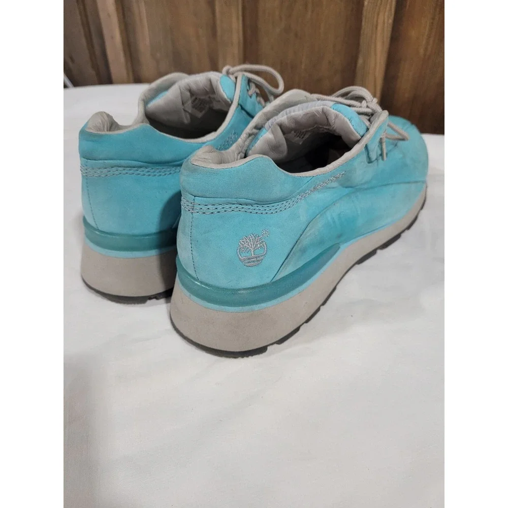 Timberland Suede Turquoise Shoes 10M 31325